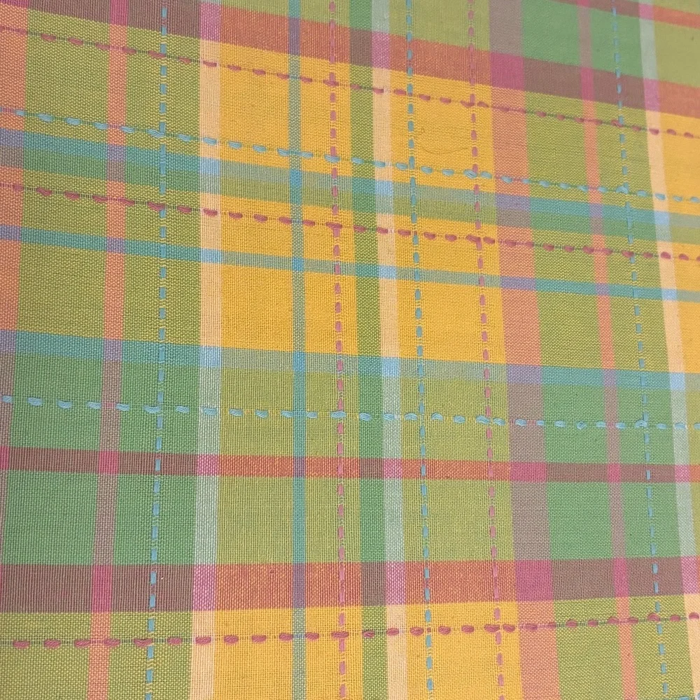 Pier 1 Set of 2 Reversible Plaid Placemats